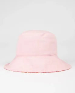 Sombrero De Pescador Estampado Reversible Vacay Time><noscript><img width=