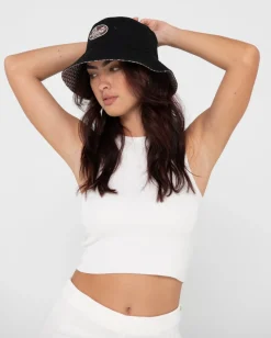 Sombrero De Pescador Reversible Vacay Time><noscript><img width=
