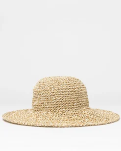 Sombrero De Playa De Paja De Ala Ancha Romance>Rusty Shop