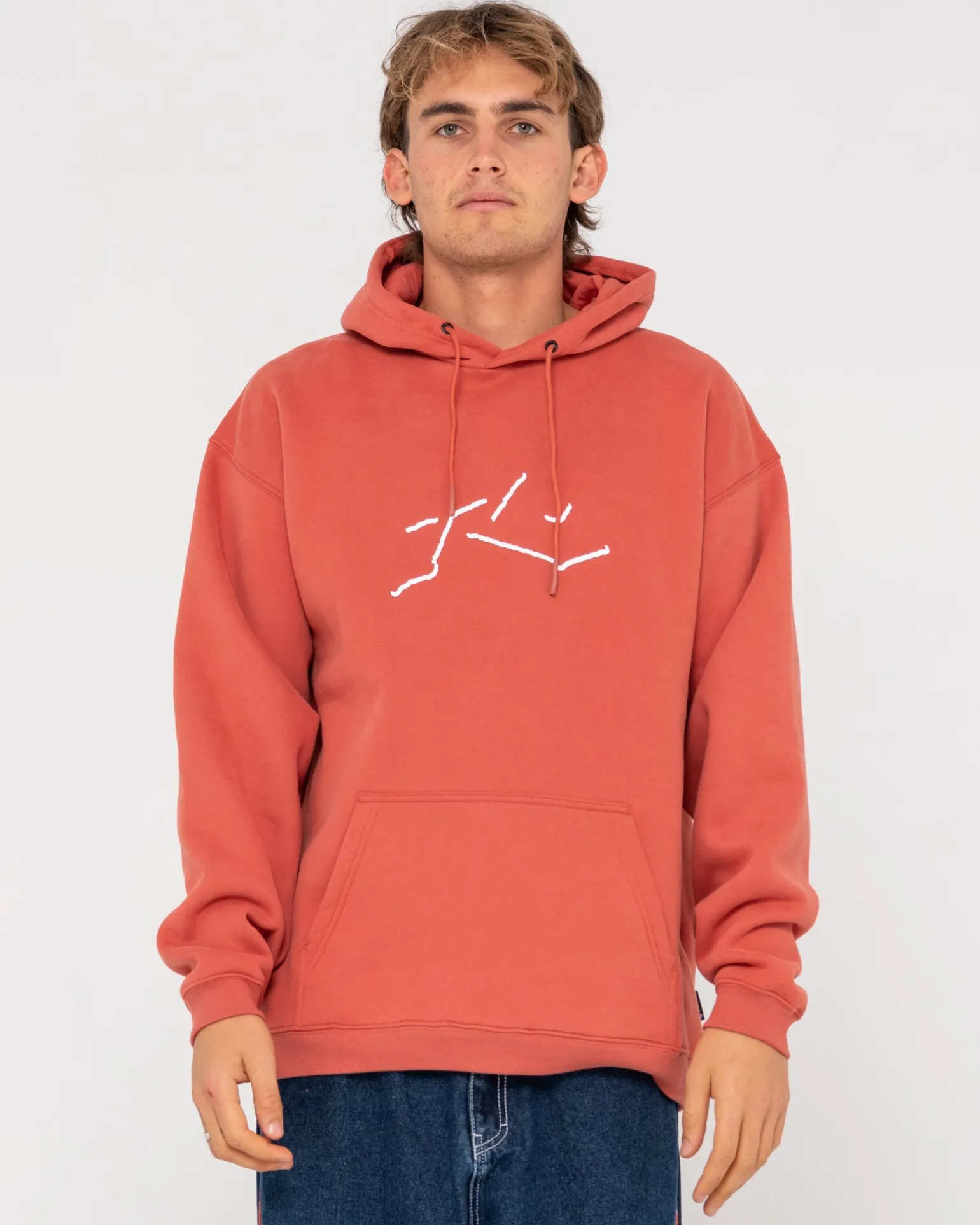 Sudadera Con Capucha De Polar Super Relajada Shadow R>Rusty Store