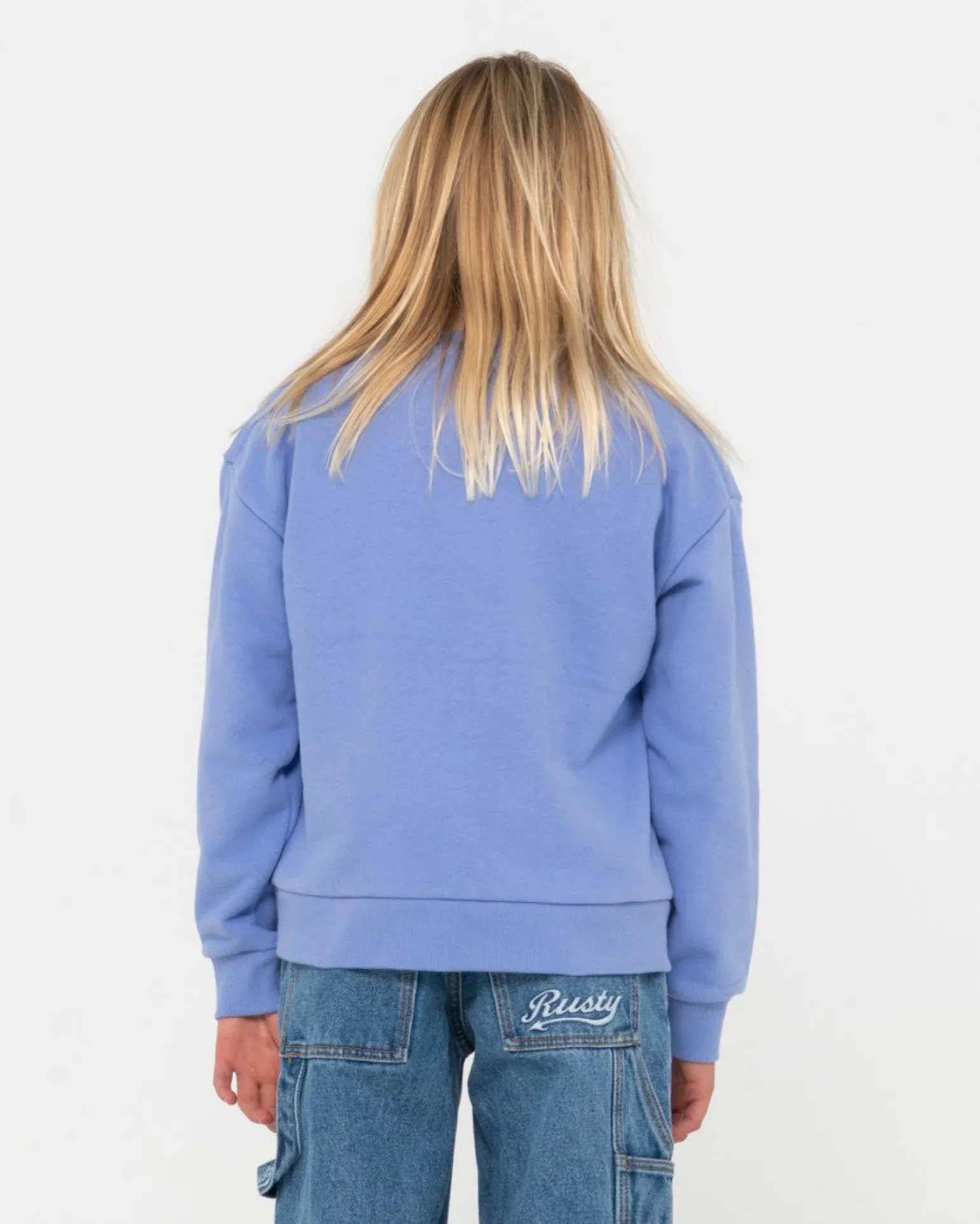 Thriving Relaxed Crew Polar Para Ninas>Rusty Best Sale