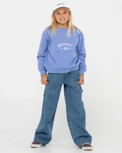 Thriving Relaxed Crew Polar Para Ninas><noscript><img width=