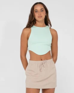 Top Corto Sin Mangas Lucy Curvado>Rusty Discount