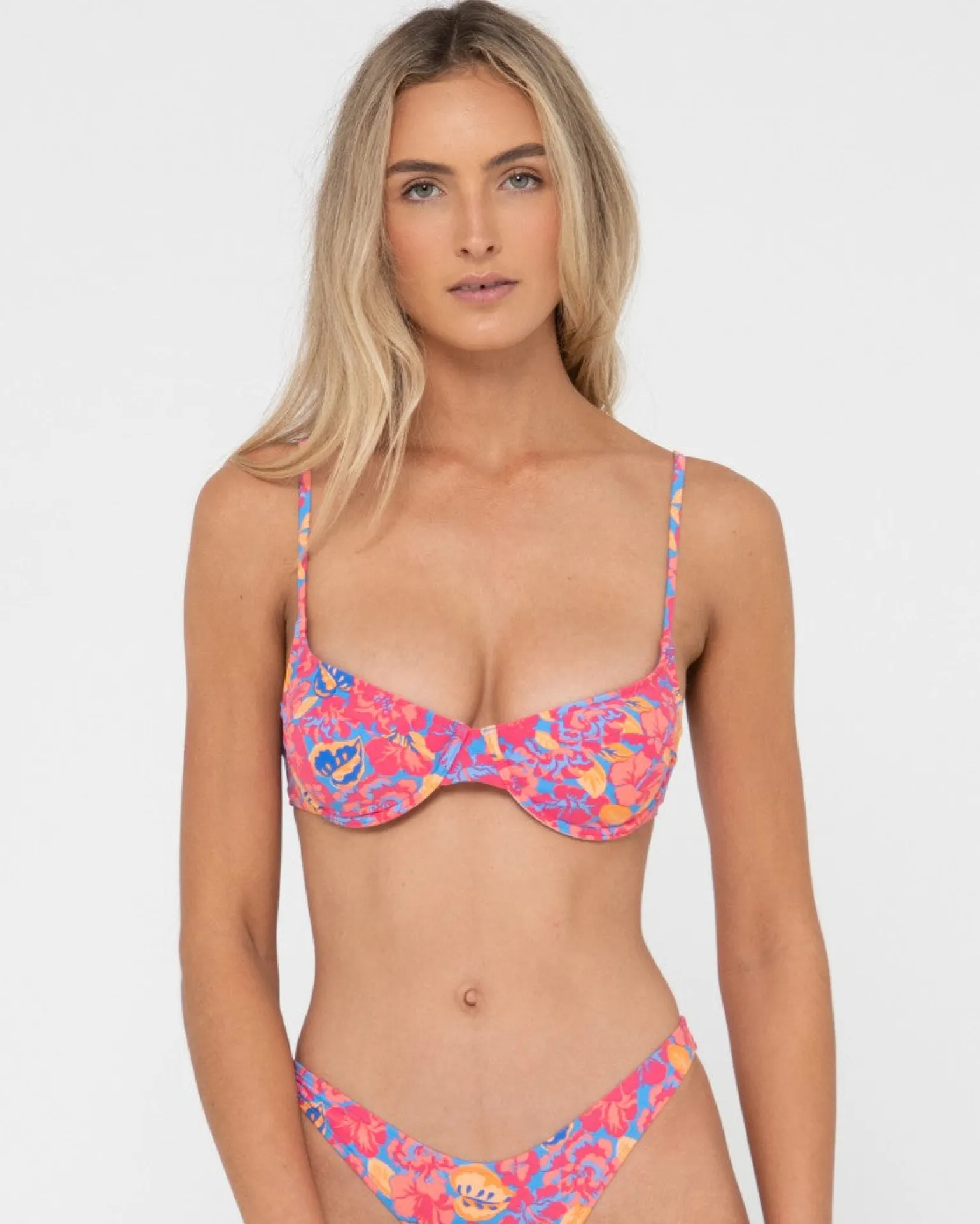 Top De Bikini Balconette Con Estampado Rio Hibiscus>Rusty Cheap