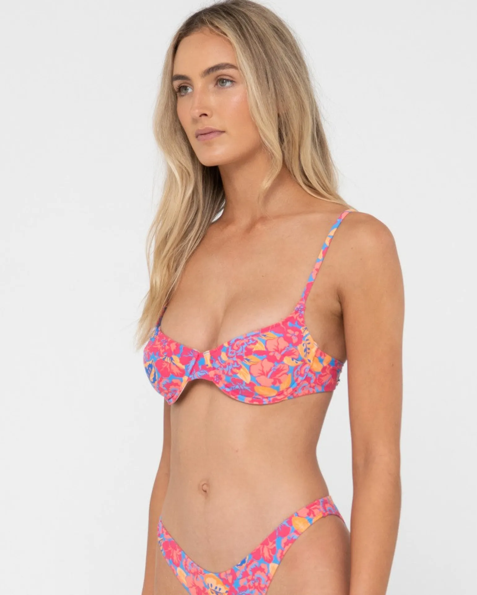 Top De Bikini Balconette Con Estampado Rio Hibiscus>Rusty Fashion