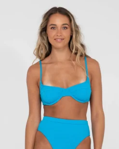 Top De Bikini Balconette Con Textura De Sandalo>Rusty Best Sale