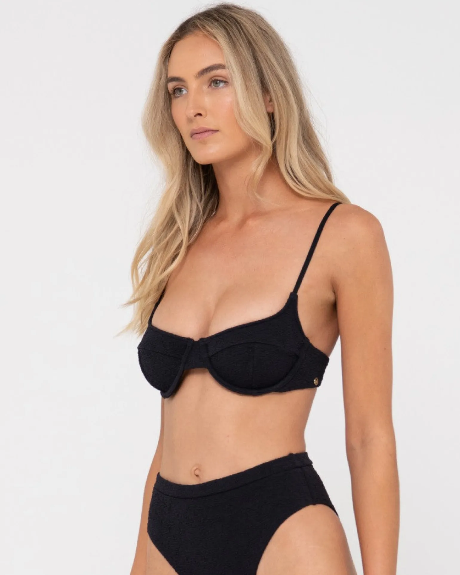 Top De Bikini Balconette Con Textura De Sandalo>Rusty Flash Sale