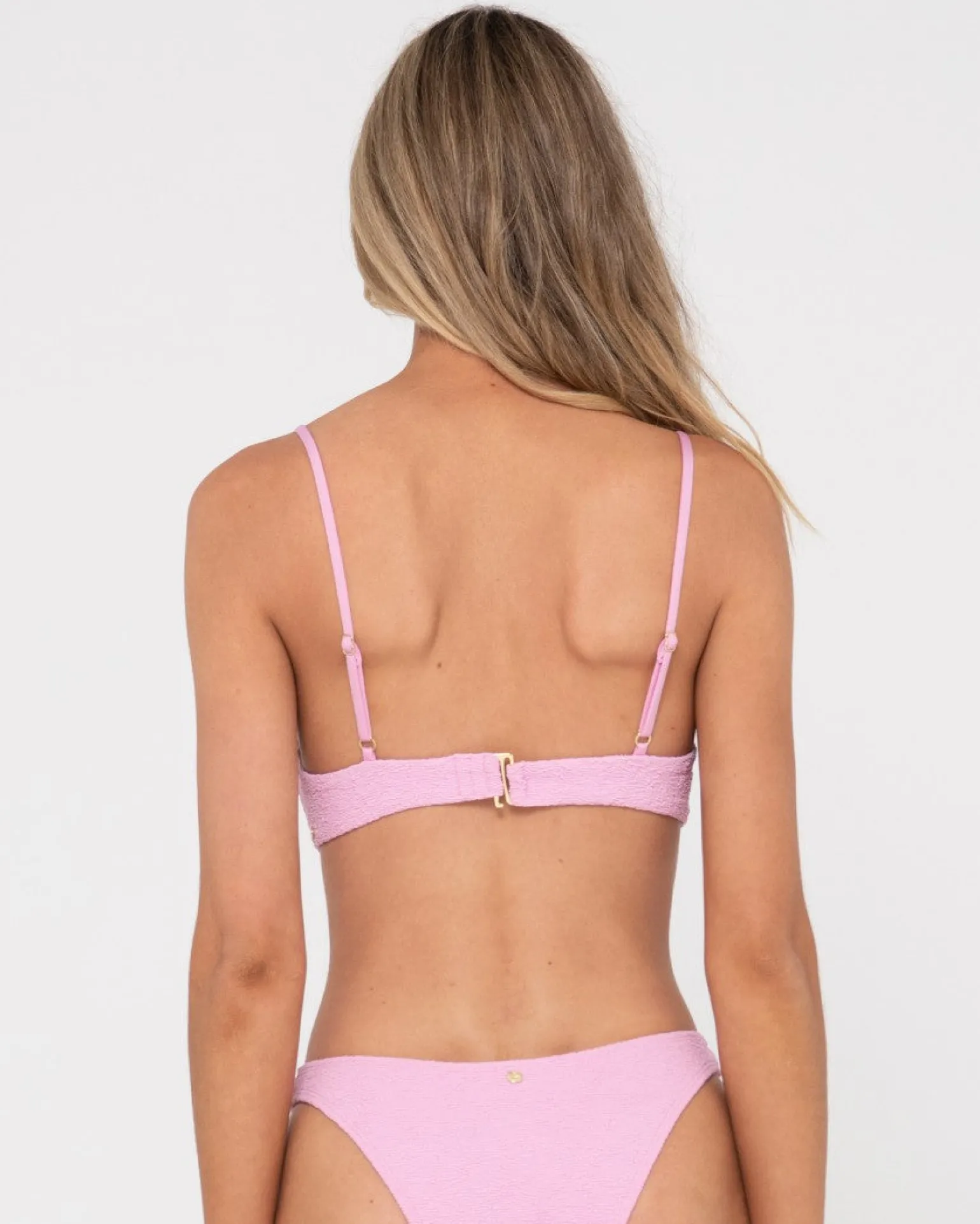 Top De Bikini Balconette Con Textura De Sandalo>Rusty Sale