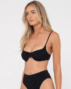 Top De Bikini Balconette Con Textura De Sandalo><noscript><img width=