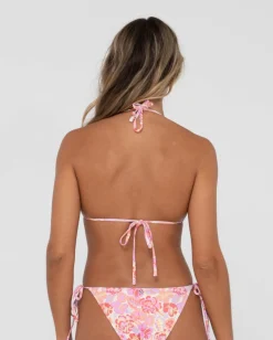 Top De Bikini Multiposicion Con Estampado Rio Hibiscus>Rusty Cheap