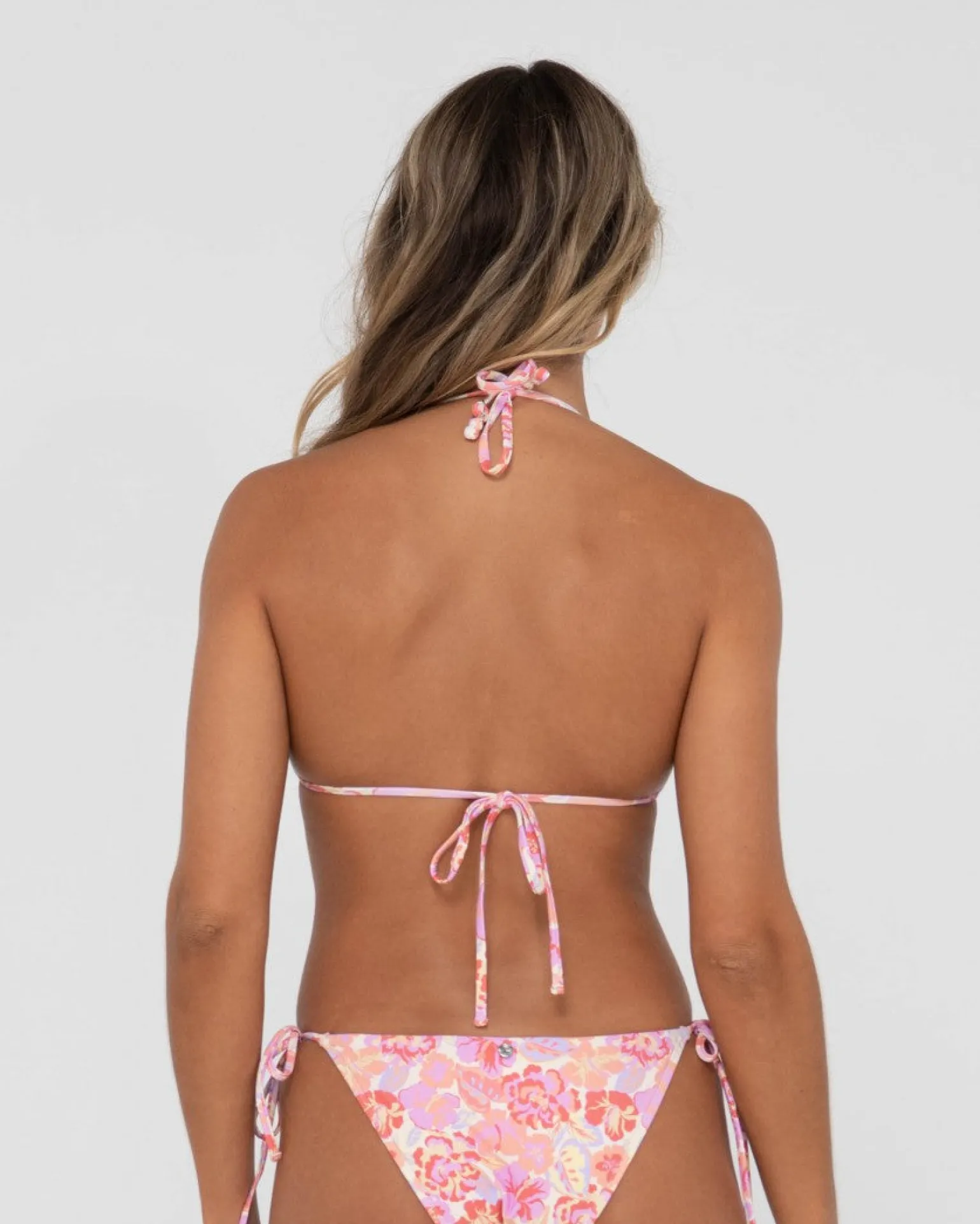 Top De Bikini Multiposicion Con Estampado Rio Hibiscus>Rusty Cheap