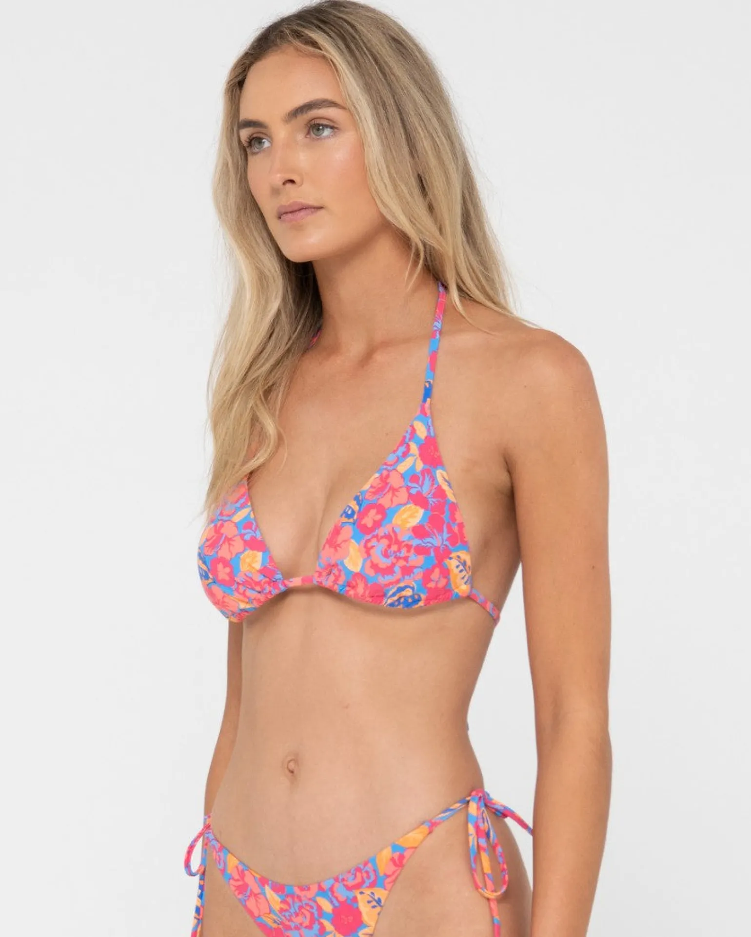 Top De Bikini Multiposicion Con Estampado Rio Hibiscus>Rusty Discount