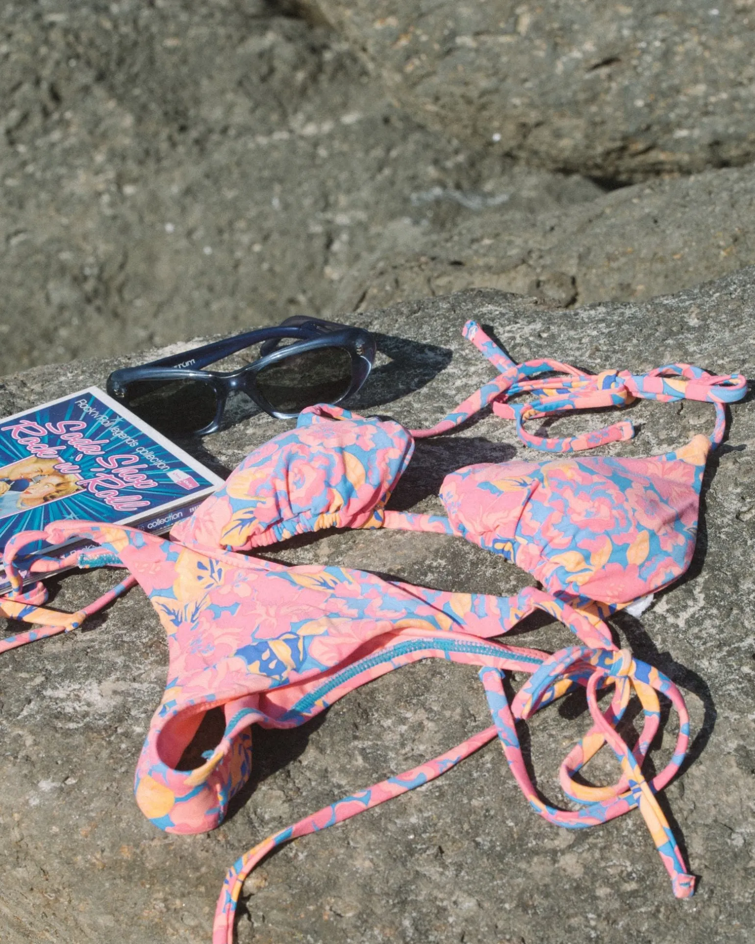 Top De Bikini Multiposicion Con Estampado Rio Hibiscus>Rusty Discount