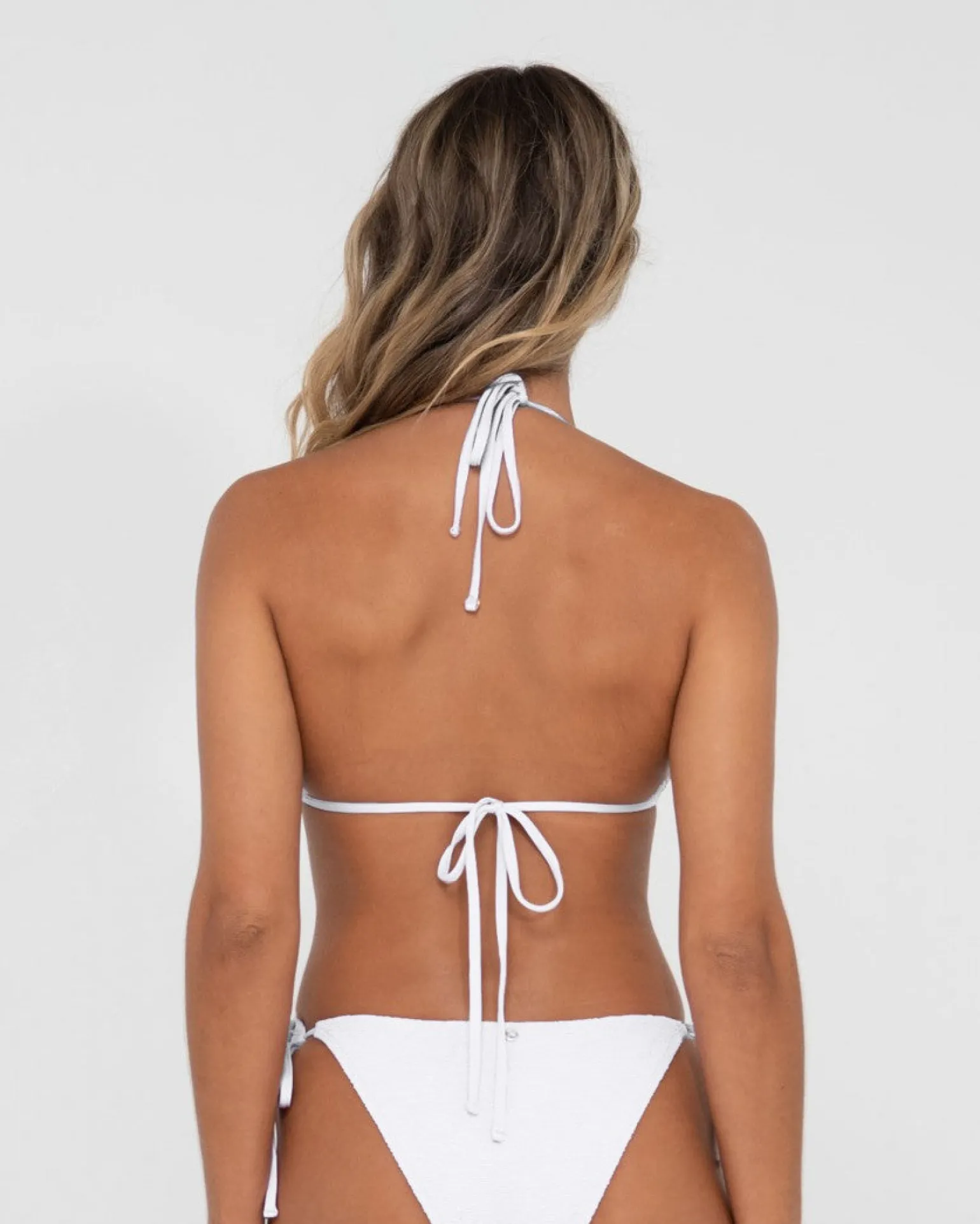 Top De Bikini Multiposicion Con Textura De Sandalo>Rusty Shop