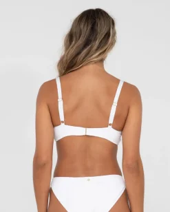 Top De Bikini Tipo Bralette Con Textura De Sandalo>Rusty Cheap