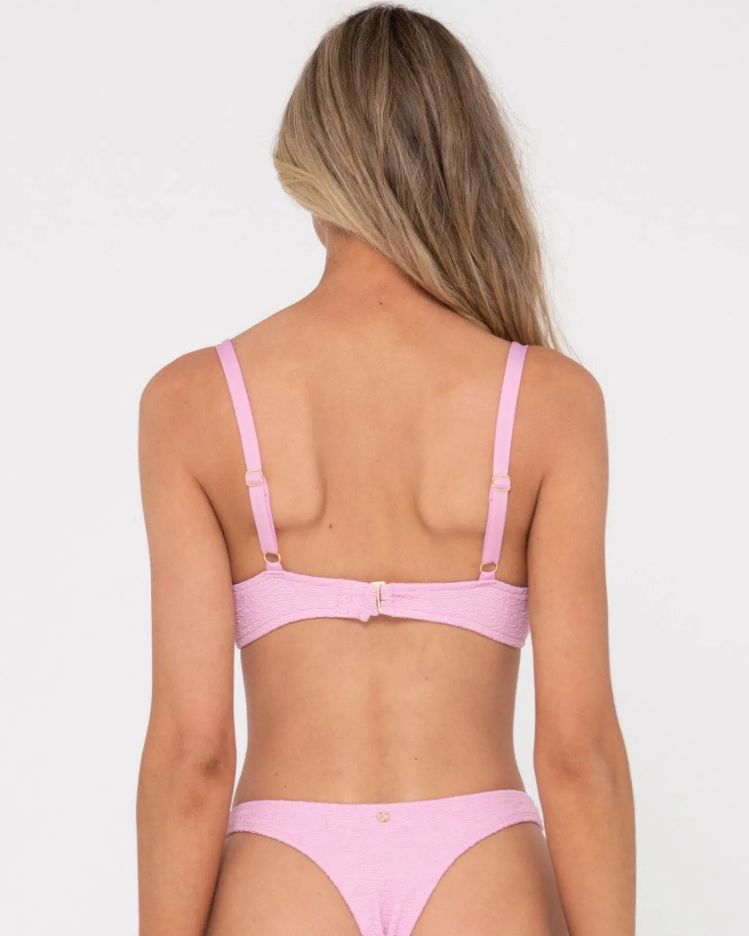 Top De Bikini Tipo Bralette Con Textura De Sandalo>Rusty Store