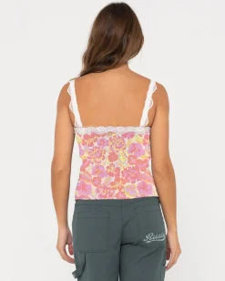 Top De Tirantes De Encaje Transparente De Maison><noscript><img width=