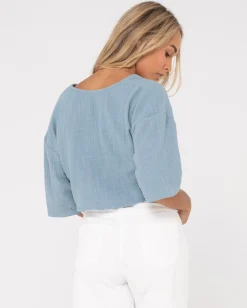 Top Reversible Retorcido En Algun Lugar>Rusty Flash Sale
