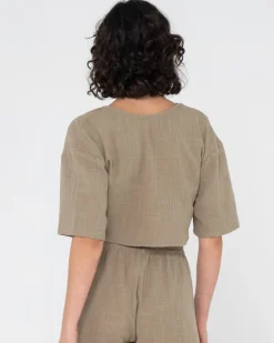 Top Reversible Retorcido En Algun Lugar>Rusty New