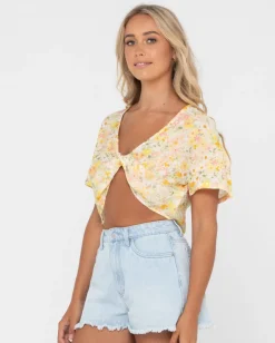 Top Reversible Retorcido Kara><noscript><img width=