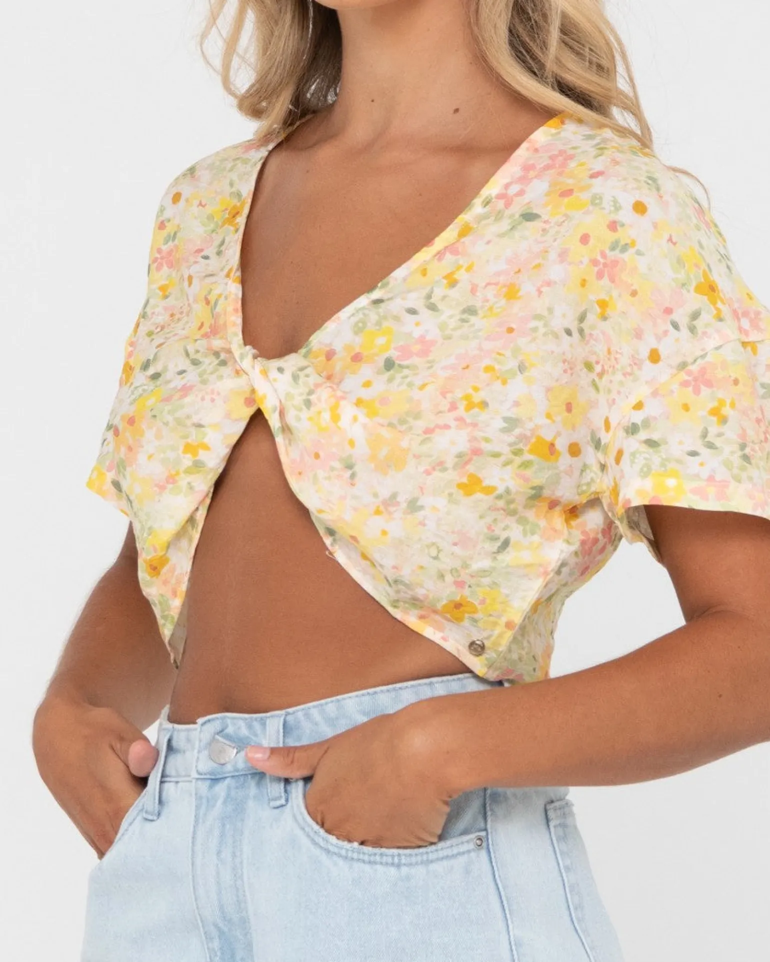 Top Reversible Retorcido Kara>Rusty Discount
