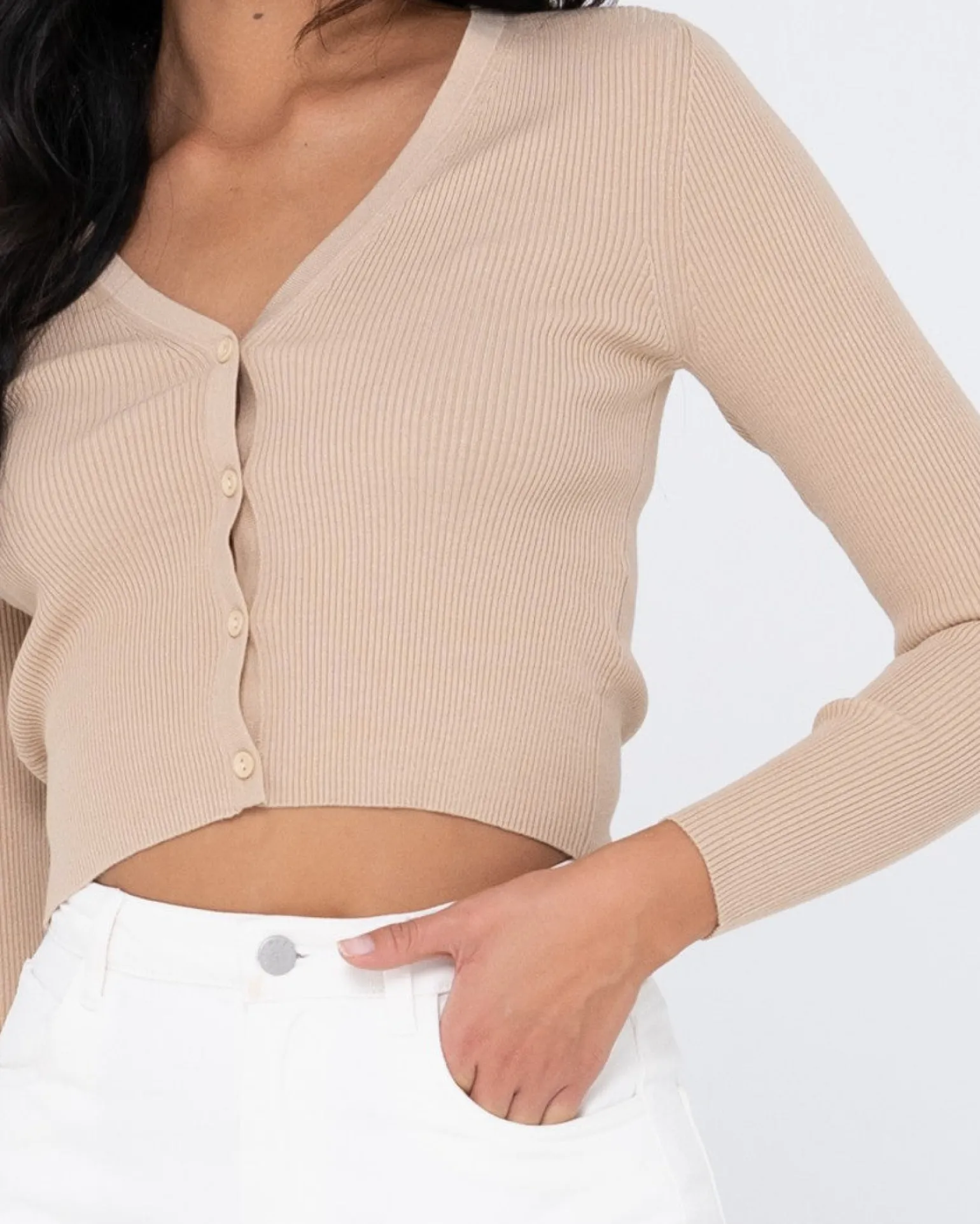 Top Tipo Cardigan De Manga Larga Avalon>Rusty Cheap