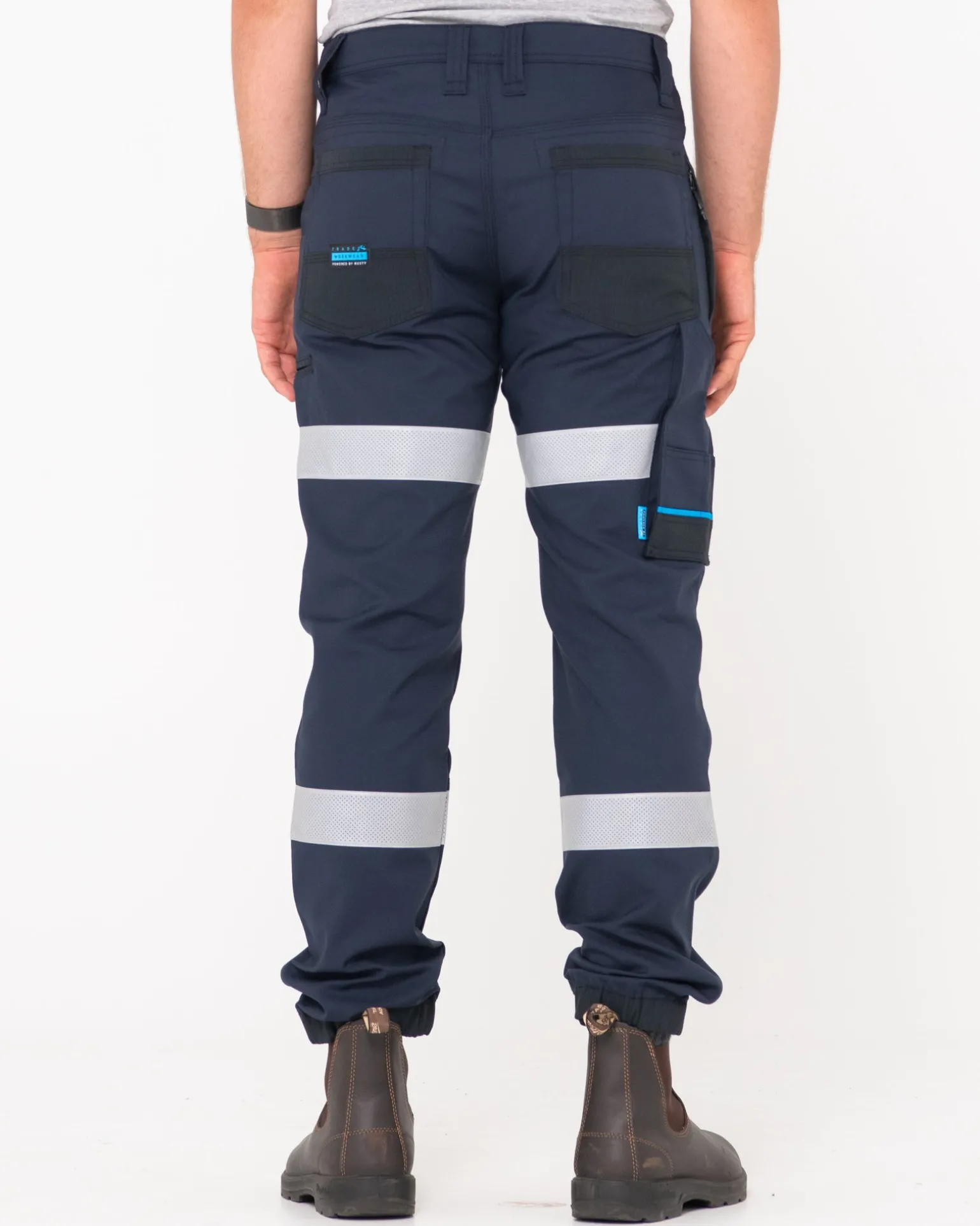 Tr246R Pantalon Con Punos Elasticos Y 9 Bolsillos Reflect>Rusty Best Sale