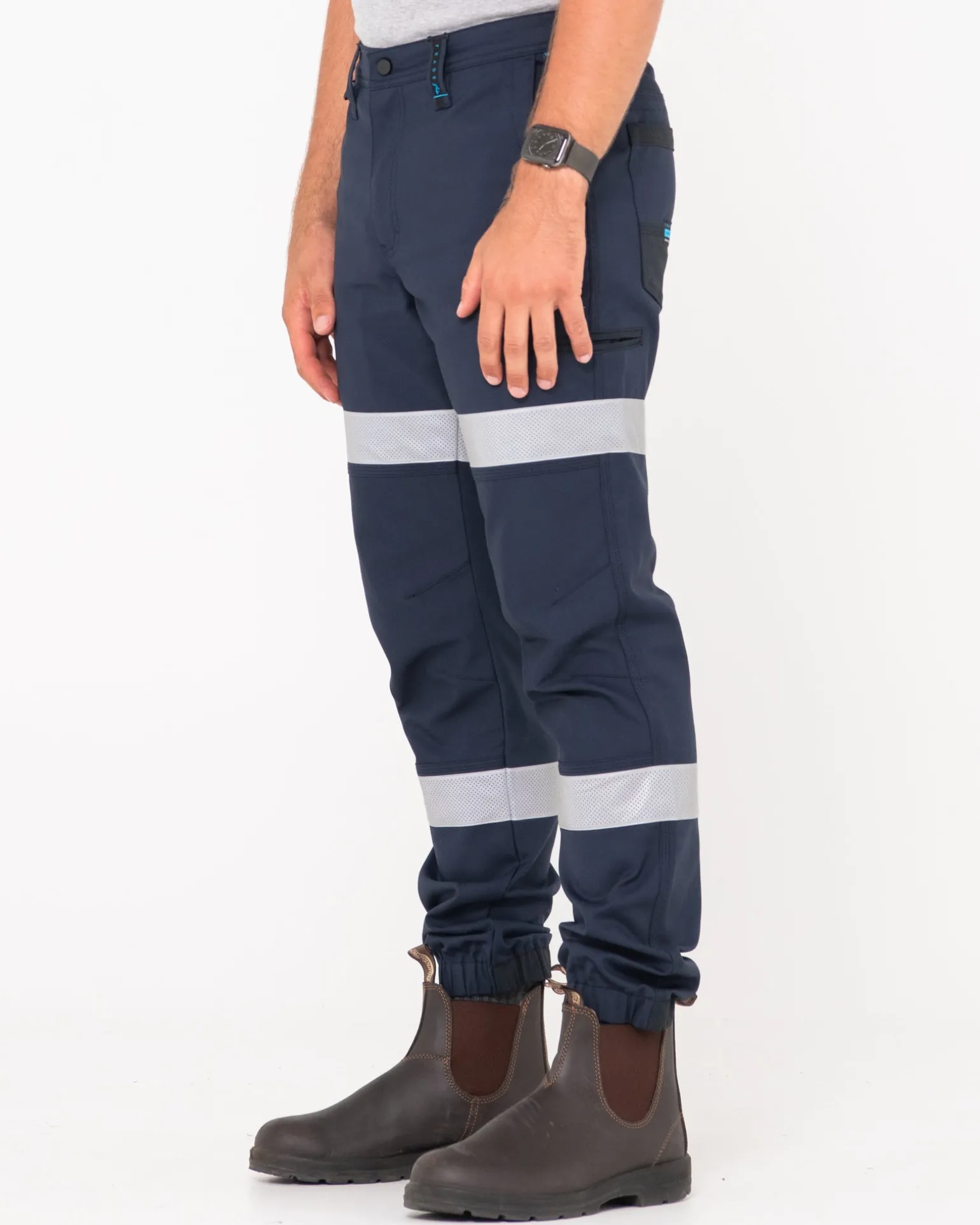 Tr246R Pantalon Con Punos Elasticos Y 9 Bolsillos Reflect>Rusty Best Sale