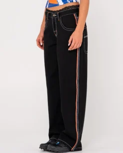 Vaqueros Holgados De Talle Bajo Flip Mommy><noscript><img width=