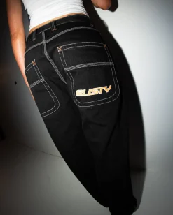 Vaqueros Holgados De Talle Bajo Flip Mommy><noscript><img width=