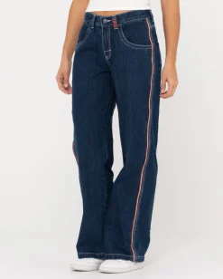 Vaqueros Holgados De Talle Bajo Flip Mommy>Rusty Sale