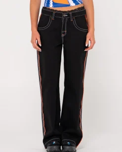 Vaqueros Holgados De Talle Bajo Flip Mommy>Rusty Best Sale