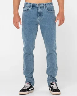 Vaqueros Indi De Corte Slim Con Cinco Bolsillos>Rusty Store
