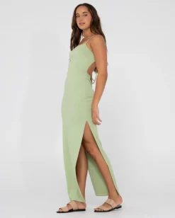 Vestido Largo Con Abertura Lateral Vicky><noscript><img width=