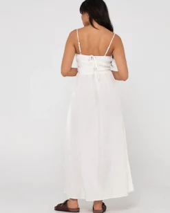 Vestido Largo Fruncido Coco>Rusty New