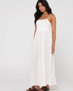 Vestido Largo Fruncido Coco><noscript><img width=