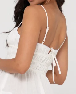 Vestido Largo Fruncido Coco><noscript><img width=