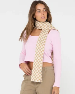 Bufanda Reversible Check Mate>Rusty Best Sale