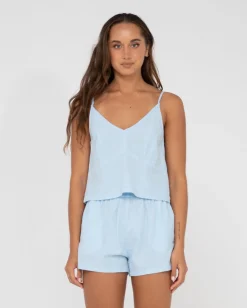 Cami Lencero Con Cuello En V De Agua Dulce>Rusty Shop