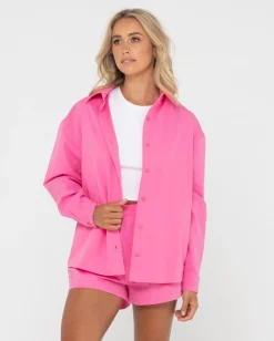 Camisa De Manga Larga De Paleta>Rusty Sale
