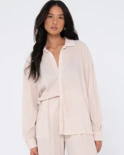 Camisa De Manga Larga Jayde>Rusty Best Sale