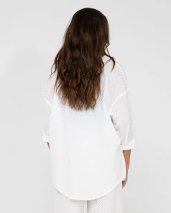 Camisa Extragrande De Manga Larga Isabelle>Rusty Cheap