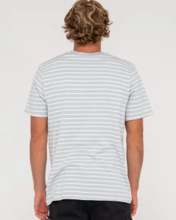 Camiseta A Rayas De Manga Corta Changing Lanes>Rusty Discount