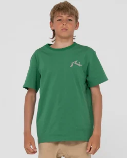 Camiseta De Competicion De Manga Corta Para Nino>Rusty Outlet
