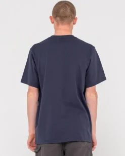 Camiseta De Manga Corta Con Estampado Heritage De Slowmo>Rusty New