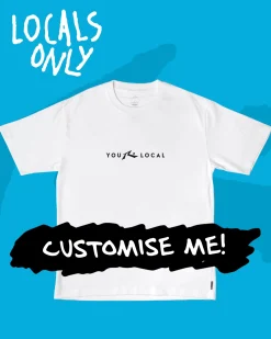 Camiseta De Manga Corta Con Estampado Personalizado De Locals Only>Rusty Store