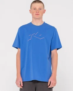 Camiseta De Manga Corta Shadow R>Rusty Discount