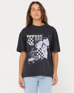 Camiseta Extragrande Con Grafico Nightlight>Rusty Best
