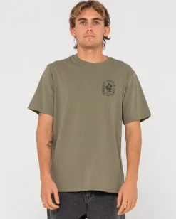 Camiseta Grafica De Manga Corta Nesian>Rusty Fashion
