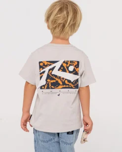 Camiseta Grafica De Manga Corta Splat Down Runts>Rusty Clearance